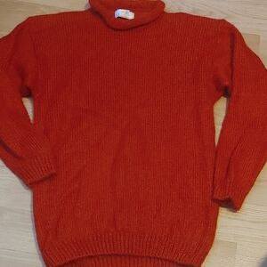 Easton Men's Vibrant Red Turtleneck Sweater